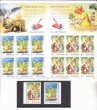 DISNEY POVESTI PENTRU COPII,ANIMALE PREISTORICE,MINICOLI,SERIE,2019,MNH **., Fauna, Nestampilat