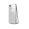 Husa compatibila cu Apple pentru Iphone 8 Plus Magnetica Silver, MyStyle Perfect Fit cu spate de sticla securizata premium