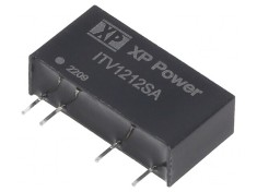 Convertor DC/DC 1W 12V 83.3mA SIP THT foto