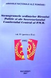 STENOGRAMELE ȘEDINȚELOR BIROULUI POLITIC ȘI ALE SECRETARIATULUI CC AL PMR vol 4