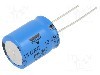 Condensator electrolitic, 1mF, 50V DC, -40...105&deg;C, VISHAY - GRC00JE1021H00L