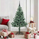 VidaXL Pom de Crăciun artificial cu zăpadă imitată și lumină LED 3396807
