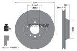 Disc frana Audi Q7; Porsche Cayenne; VW Touareg Motor 3.0 Diesel, 3.0 S E-Hybrid, 3.0 TDI quattro, 3.0 Tfsi quattro, 3.0 V6 TDI, 3.2, 3.2 V6, 3.6,