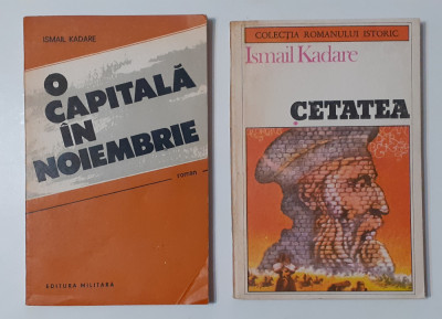 Ismail Kadare - O Capitala In Noiembrie + Cetatea (2 Carti) foto