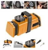 Compresor Auto 12V/230V, 150 PSI, Dube Camioane, cu Manometru si Adaptoare Incluse