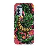 Husa compatibila cu Oppo A72 model Dragon Ball Z Shenron, Silicon, TPU, Viceversa, Transparent, Carcasa