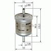Filtru combustibil VW LUPO (6X1, 6E1) (1998 - 2005) BOSCH 0 450 905 316