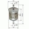Filtru combustibil VW LUPO (6X1, 6E1) (1998 - 2005) BOSCH 0 450 905 316