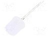 Dioda LED, 10mm, albastru, 330...500mcd, 20mA, 2,7...3,4V, OPTOSUPPLY - OSB5SAA6K2A