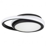 Plafoniera led 24W, 3 in 1, negru, V-TAC