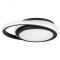 Plafoniera led 24W, 3 in 1, negru