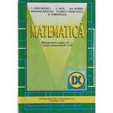 MATEMATICA, MANUAL PENTRU CLASA A IX-A (M1SI M2)-C. NASTASESCU, C. NITA, GH. ANDREI, MARIANA RADUTIU, FLORI-259750