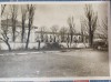 Carte postala - Scoala centrala de fete din Bucuresti: Fatada din spre gradina Icoanei