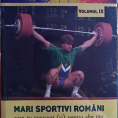 Mari sportivi români care au concurat și pentru alte țări
