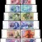 reproduceri 6 bancnote seria 7 (1984) neemisa si pastrata Swiss National Bank