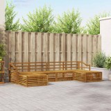 vidaXL Seturi de canapele 6 pcs natural Lemn Solid de Acacia 3373914