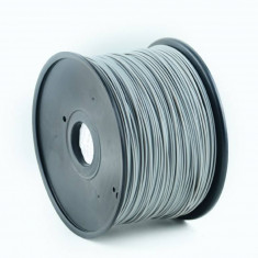 Filament pentru imprimanta 3D Gembird 3DP-ABS1.75-01-GR FlashForge ABS Grey 1.75mm 1kg foto