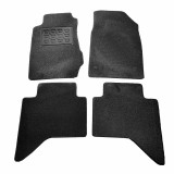 Covorase mocheta Isuzu D-Max ( Cab Shiro/Kuro), cabina dubla, Negre, set de 4 bucati