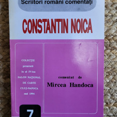 CONSTANTIN NOICA COMENTAT DE MIRCEA HANDOCA, 1994