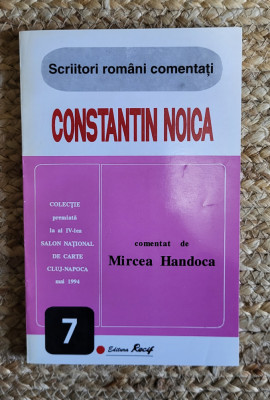 CONSTANTIN NOICA COMENTAT DE MIRCEA HANDOCA, 1994 foto