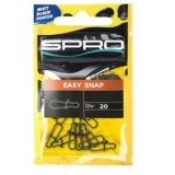 AGRAFA SPRO FAST LOCK MATT BLACK NR 00 20 BUC 5KG