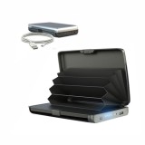 Cumpara ieftin Portofel securizat cu baterie externa 2 in 1 E-Charge Wallet