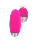 Ou Vibrator Funky Remote Egg 10 Moduri Vibratii Silicon Roz, Toy Joy