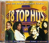 Various &lrm;&ndash; 18 Top Hits Aus Den Charts 1/98 _ NM / NM cd muzica anii 90 _ club Top 13 , Germania, 1998