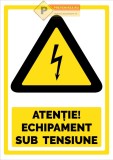 Indicator pentru echipament sub tensiune