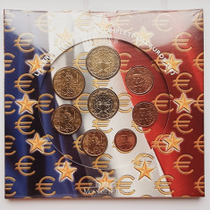 M01 Franta set monetarie EURO 8 monede 2003 - sigilat - UNC