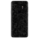 Cumpara ieftin Set Folii Skin Acoperire 360 Compatibile cu Samsung Galaxy S9 Plus (2 Buc) - ApcGsm Wraps Shadow Black, Negru, Oem