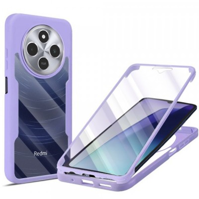 Husa pentru Xiaomi Poco C75 / Redmi 14C, Techsuit, ColorVerse 360, Mov foto