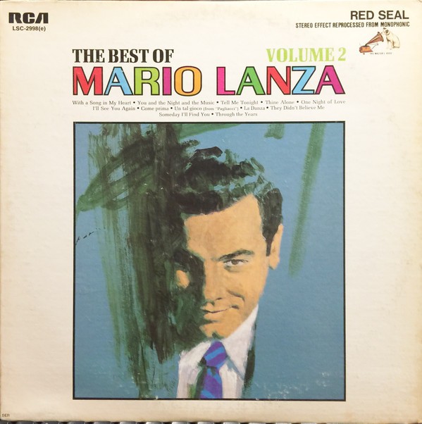 Vinil LP Mario Lanza &lrm;&ndash; The Best Of Mario Lanza Volume 2 (M) NOU ! SIGILAT !