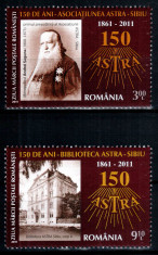 Romania 2011, LP 1908, Ziua marcii ASTRA SIBIU, seria, MNH! LP 14,50 lei foto