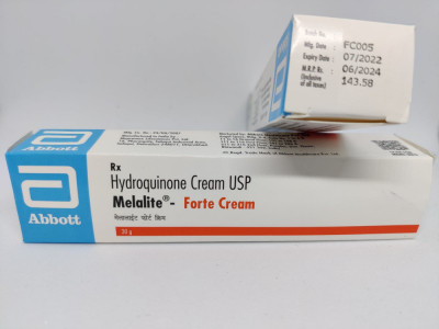 Melalite Forte Abbott hidrochinona 4% 30gr crema pete pigmentare melasma foto