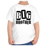 Tricou alb big brother haios fratele mai mare 5-6 ani