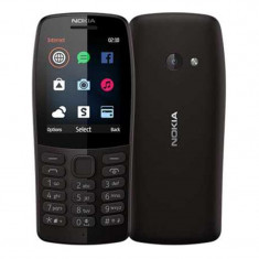 Telefon mobil Nokia 210, ecran 2.4 inch, 16 MB, VGA, 2 G, 1020 mAh, Negru foto