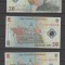 ROMANIA 20 Lei x 2 - 2023 ECATERINA TEODOROIU Polimer , serii consecutive - UNC