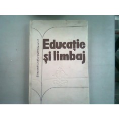 EDUCATIE SI LIMBAJ - SORIN STATI