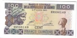Bancnota 100 francs 1960, UNC - Guinea