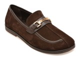 Pantofi EPICA maro, 4790639, din piele intoarsa
