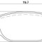 Placute frana Alfa Romeo 159 (939), Brera (939), Spider (939, 939); Lancia Delta 3 (844), Thesis (841ax) SRLine parte montare : Punte spate