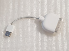 Adaptor Micro DVI la VGA Macbook Air Early 2008 A1237 - poze reale foto