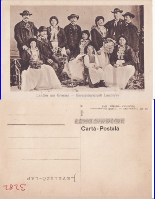 Tipuri din Cristian, Grossau (Sibiu, Hermannstadt) -Sasi, landleri-rara foto