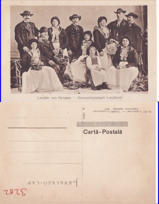 Tipuri din Cristian, Grossau (Sibiu, Hermannstadt) -Sasi, landleri-rara