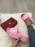 Papuci dama roz cu platforma marime 40+CADOU