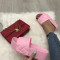 Papuci dama roz cu platforma marime 40+CADOU