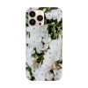 Husa compatibila cu Apple iPhone 14 Plus model White petals, Silicon, TPU, Viceversa, Transparent, Carcasa