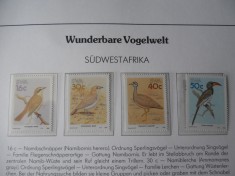 SWA-Fauna ,pasari-serie completa -nestampilate foto