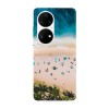 Husa compatibila cu Huawei Nova 8i model Tropical beach, Silicon, TPU, Viceversa, Transparent, Carcasa